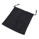 thumbnail image 1 of Bolsa negra con cordón para auriculares, bolsa general, 200x190x5 mm, 1 of 5