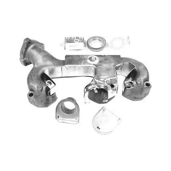 Left Exhaust Manifold - Compatible with 1988 - 1995 Chevy S10 4.3L V6 1989 1990 1991 1992 1993 1994