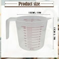 thumbnail image 2 of 10ml Plastic Measuring Cup – Souew Transpet清官arant Graduated Cup with Handle for Medicine, Syrup, Lab Liquids & Kitchen Ingredients, Small Precision Measuring Tool, 2 of 6