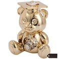thumbnail image 3 of Matashi 24K Gold Plated Graduation Bear with Crystals Home Decorative Showpiece Gift for Christmas Birthday Mother's Day Anniversary New Year Living Room Bedroom Decor, 3 of 7