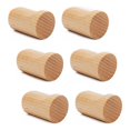 thumbnail image 5 of Natural Wood Wall Hooks - Rustic Coat Rack Hat Hooks (2 Pack), 5 of 5