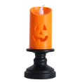 thumbnail image 1 of 6 piezas de luces LED con forma de calabaza de Halloween, velas sin llama, luces parpadeantes oso de fresa  Hogar, 1 of 4