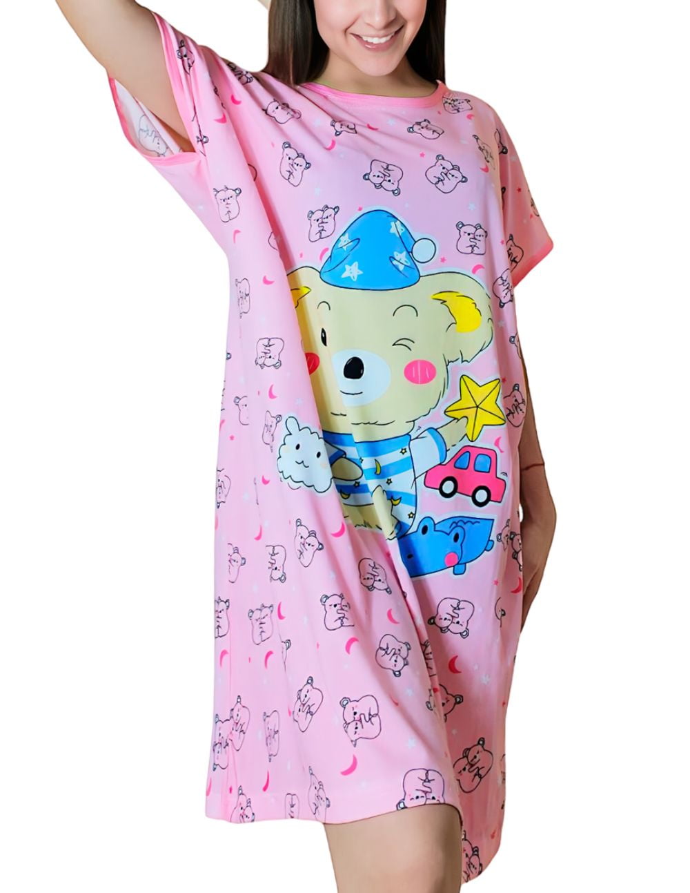 Pijama de Bata Para Dormir Dama Camison Mujer