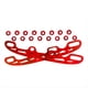thumbnail image 1 of Herramienta Deportiva para Pista Reforzada Duradera, Cuchilla para Patín Sobre Hielo y Accesorios para Patines de Hockey Sobre Hielo de Ocio, Pequeño, Rojo, 1 of 5