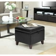 thumbnail image 2 of Adeco Square Storage Ottoman, 2 of 17