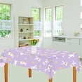 thumbnail image 4 of Easter Home Decor Decorative Table Cloth Dining Flag Party Decoration Decorations For Bedroom Tablecloth Purple, 4 of 4