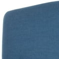thumbnail image 4 of SAFAVIEH Coral Transitional Linen Arm Chair, Steel Blue, 4 of 5