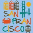 thumbnail image 3 of CafePress - San Francisco T Shirt - Men's Classic Graphic T-Shirt, 3 of 4