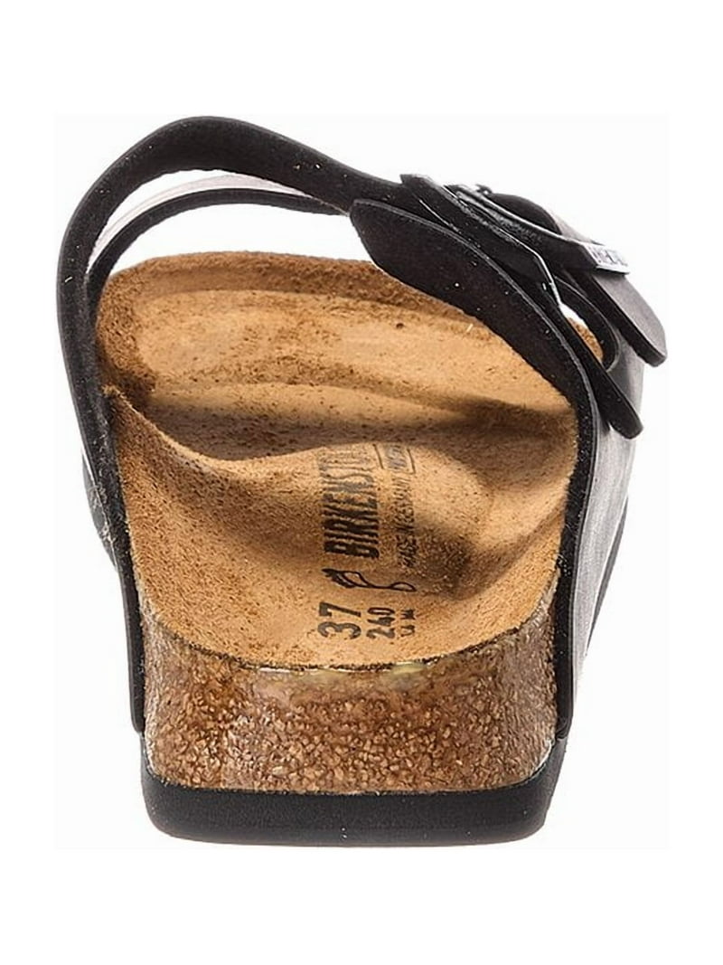 Birkenstock Arizona PROF Birko-Flor Sandal, 37, Black - Walmart.com