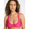 thumbnail image 2 of Time and Tru Women's and Women's Plus Size Square Wire Bikini Top, Sizes XS-3X, 2 of 5
