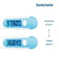 thumbnail image 3 of Easy@Home Digital Basal Thermometer with LCD Display and Memory Button Battery, 1 Count, 3 of 12