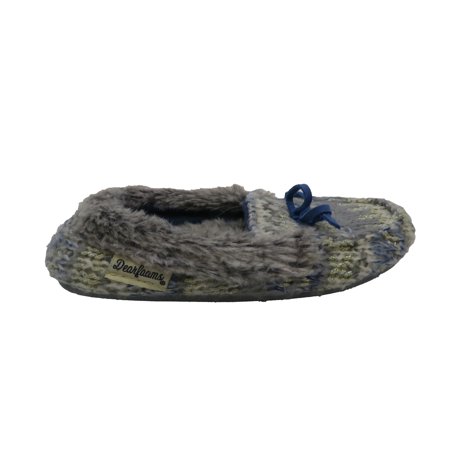 

Pre-owned Dearfoams Girls Silver Slippers size: 11-13 Toddler