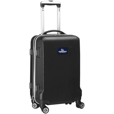 NCAA Gonzaga Bulldogs Black Hardcase Spinner Carry On Suitcase