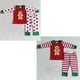 thumbnail image 2 of Venta al por mayor, ropa de Navidad para niña, moda Otoño Invierno, conjunto para niños, pantalones bordados de puntos de pan de jengibre, pijamas para niños, ropa de dormir, 2 of 4