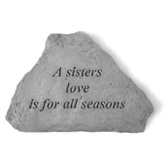 A Sisters Love Inspirational Garden Stone