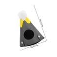 thumbnail image 2 of PENIKOKO Easy to Clean Bearded Dragon Bed Felt Hut Grey 1Set, 2 of 6