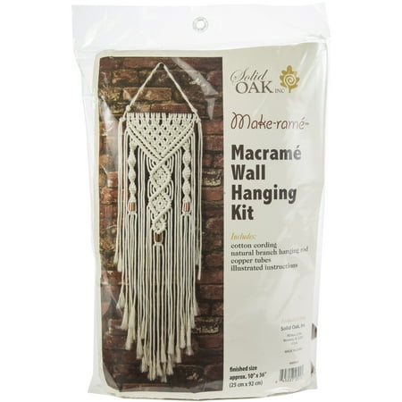 - Macrame Wall Hanger Kit-Dual Spirals
