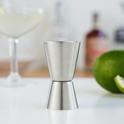 True Big Jig Stainless Steel Double Jigger, Home Bar, Party, 1oz and 1.5oz