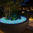 thumbnail image 5 of Glow in The Dark Rocks Outdoor, 500 pcs Solar Rocks for Landscaping, Outdoor Decor Glow in The Dark Stones, Glowing Pebbles for Garden Backyard Patio Lawn Pond Fish Tank Aquarium Decor, 5 of 9