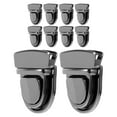 thumbnail image 3 of Shisuyan 10 Sets Diy Bag Hardware Lock Fasteners For Handbags Purse Clasp Hardware Bag Making Lock Iron Purse Fastener Set Purse Locks For Handbags, 3 of 9