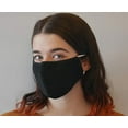 thumbnail image 3 of Xchime Protective Cover Washable Reusable,breathable with Adjustable Ear Loops, Nose Wire and Filter Pocket, 3-layer Cotton fabrics, for teen girls, boys, men or women, Assorted color, 5-pac, 3 of 3