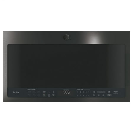 GE Appliances PVM9005BLTS 30 Inch Over the Range 2.1 cu. ft. Capacity Microwave Oven Black Stainless