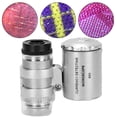 thumbnail image 4 of Lupa LED, Lupa De Mano Portátil De Tamaño Pequeño 60X Para Lectura De Personas Mayores Para Inspección De Soldadura Para Exploración De Joyas De Monedas ANGGREK Identification Magnifying Glass, 4 of 8