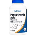 thumbnail image 1 of Suplemento Nutricost de ácido pantoténico (vitamina B5) 500 mg 240 cápsulas, 1 of 5