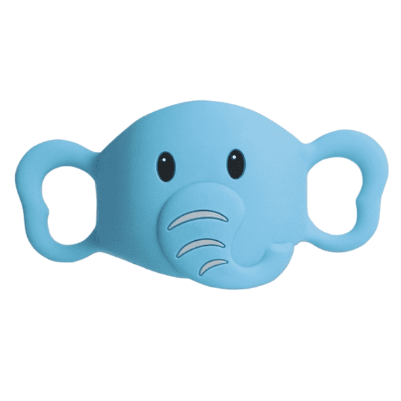 Soft Silicone Bottle Handle Accessory, Flexible and Comfortable Grip for Bottles and Cups, Perfect for Newborns and , Easy to Attach and Clean, Blue