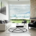 thumbnail image 7 of Ahgly Company Machine Washable Indoor Round Transitional Platinum Gray Area Rugs, 6' Round, 7 of 7