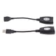 thumbnail image 2 of Ccdes Tihebeyan Adaptador de extensi?§?n, USB2.0 RJ45 Adaptador de extensi?§?n sobre Cat5 / RJ45 / Cat6 Ethernet USB Kit de extensi?§?n /, 2 of 8