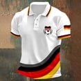 thumbnail image 5 of Kids Boys Girls Soccer Fans Jersey Polo Shirt Football Germany Crewneck Short Sleeve Boys England Youth Summer Top Casual Sportswear Basic Tee 2026 9-10 Years, 5 of 5
