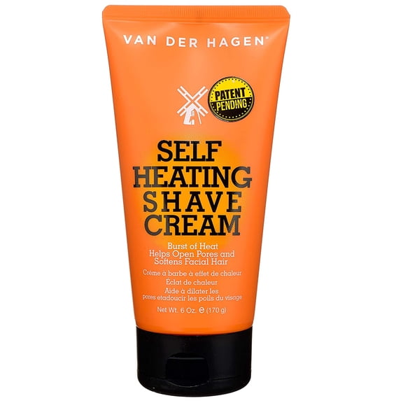 Van Der Hagen Self-Heating Shave Cream 6 oz 2 Pack