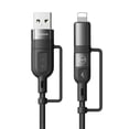 thumbnail image 3 of Cable de Datos y Carga Rápida Idenmex 4 en 1 PD Lightning Type C USB 1.2m, 3 of 5
