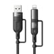 thumbnail image 3 of Cable de Datos y Carga Rápida Idenmex 4 en 1 PD Lightning Type C USB 1.2m, 3 of 5