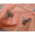 thumbnail image 4 of oneOone Silk Tabby Fabric Bird Block Fabric Prints By Yard 42 Inch Wide, 4 of 4