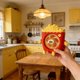 thumbnail image 1 of Mini ventilador de escritorio recargable por USB con formas de hamburguesa y papas fritas, velocidad ajustable, de plástico, para oficina, dormitorio, viajes y habitaciones infantiles., 1 of 6