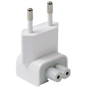 US to Europe Plug Converter Travel Charger Adapter for iBook MacBook White