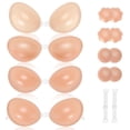 thumbnail image 1 of Sostén Adhesivo Ovlospa Copa B de Silicona Invisible Push-Up Nude, 1 of 7