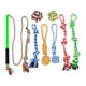 thumbnail image 5 of 8 piezas de juguete de cuerda para ejercicios de entrenamiento con barra de coqueteo para perros pequeños y grandes. Multicolores, 5 of 9