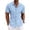 Light Blue, variant on Yifymode Mens Button Down Shirts Short Sleeve Casual Shirt Summer Beach Wedding Tops with Pocket,Light Blue M