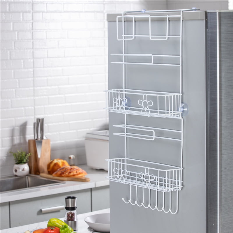 Multifunctional Refrigerator Storage Rack Fridge Side Shelf Multi