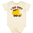 thumbnail image 3 of Inktastic I Dig Dirt Boys or Girls Baby Bodysuit, 3 of 5