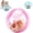 Pink Mouse, variant on 360° Automatic Rolling Interactive Pet Ball with Plush Rabbit, Smart Self Moving Chasing Toy for Cats Kittens Small Dogs Indoor Daily Play