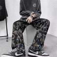 thumbnail image 3 of Pantalones holgados de calle para hombre, pantalones holgados informales de otoño e invierno para hombre, de alta calidad, xxxl, moda Harajuku, vintage, clásicos, nuevos, 3 of 5
