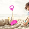 thumbnail image 2 of 1Pcs Pink Kids Snow Shovel for Winter Snow Activities Durable Plastic Tool, 2 of 9