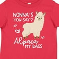 thumbnail image 4 of Inktastic Nonna's You Say Alpaca My Bags Boys or Girls Toddler T-Shirt, 4 of 5