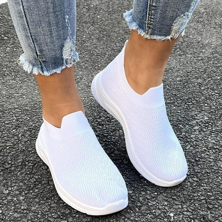 

mishuowoti sneakers for women 2023 women wedge trainer shoes leisure breathable mesh outdoor fitness running sport sneakers casual shoes