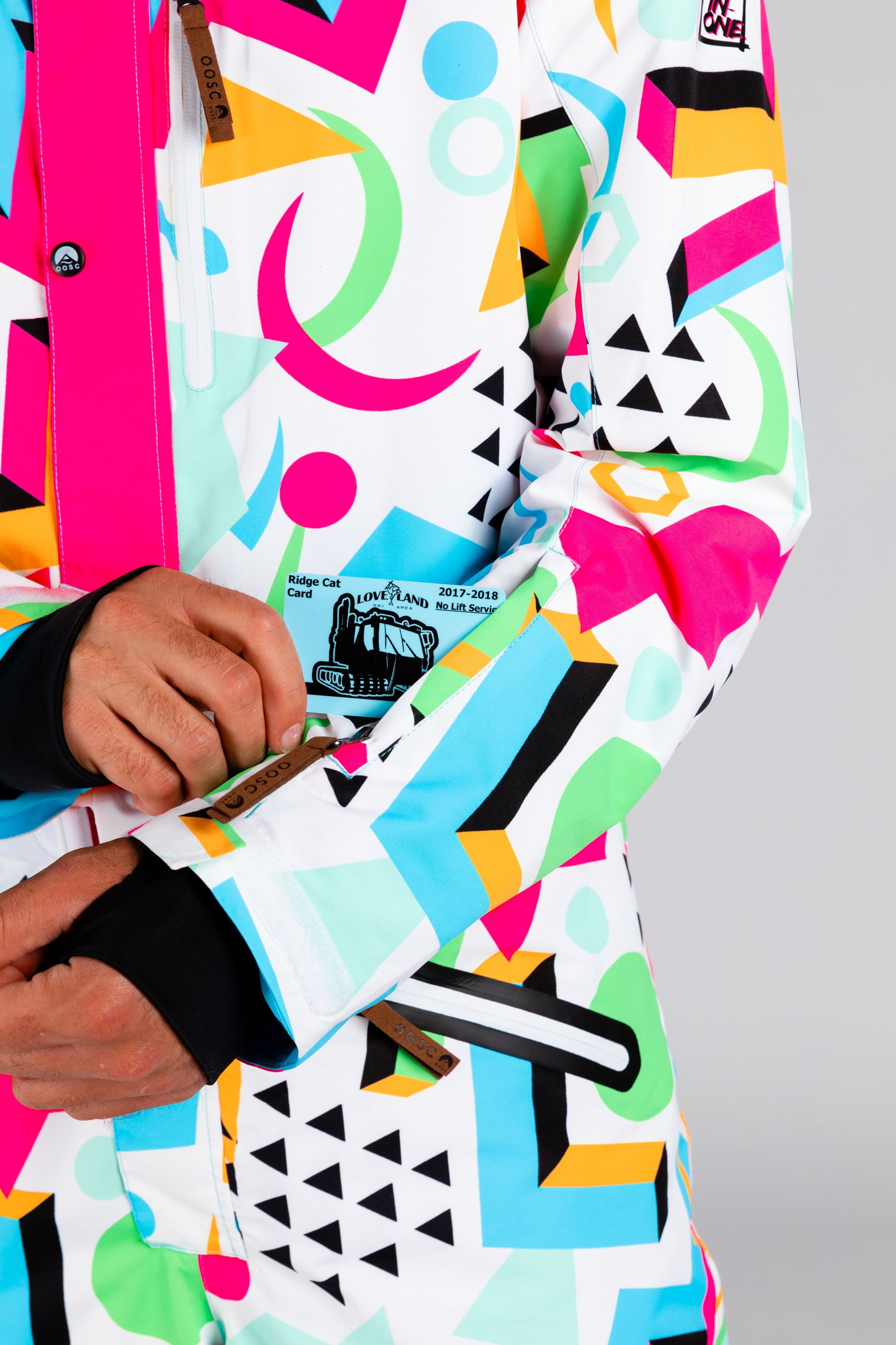 The Geodisiac | Mens Retro Neon Ski Suit