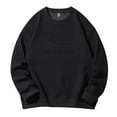 thumbnail image 3 of DODADAWANJ Big and Tall Sweatshirt for Men Graphic Crewneck Sweatshirts Solid Color Athletic Pullover for Daily Casual Workout XXXXL, 3 of 9